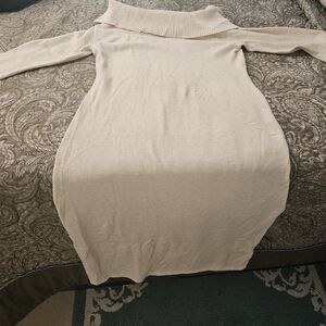 Banana Republic Cream Midi Dress